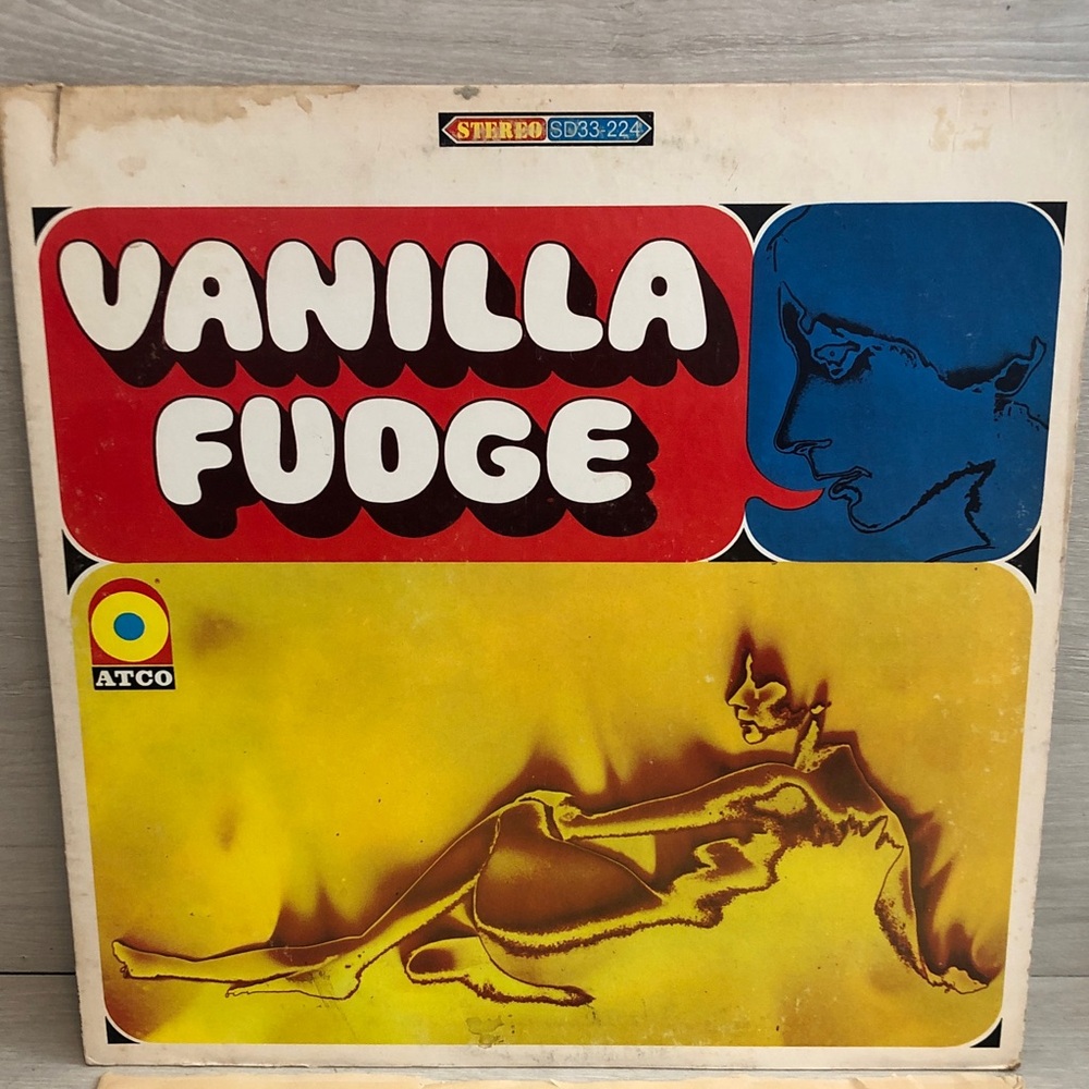 Rare Vanilla Fudge Self Titled ATCO 33-224 Vinyl Record Album 1967 Pls Read
